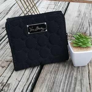 Vera Bradley Black Compact Wallet